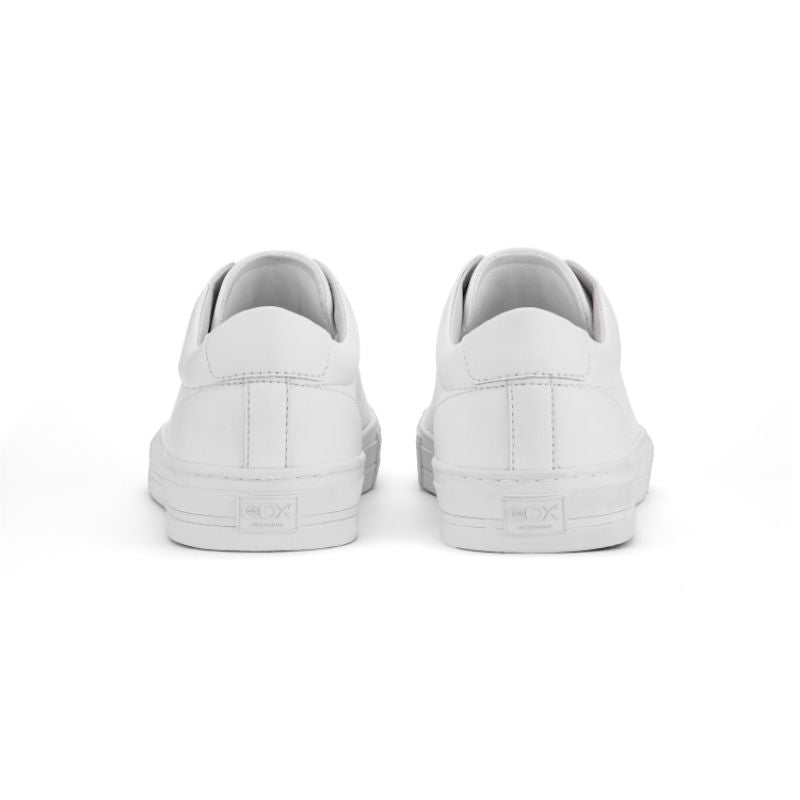 Giày Sneaker Da Unisex CORAL FULL WHITE Năng Động Cá Tính